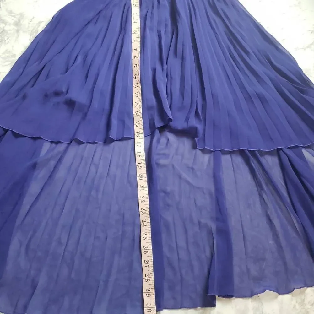 Jessica Simon Dark Purple‎ Skirt Size M